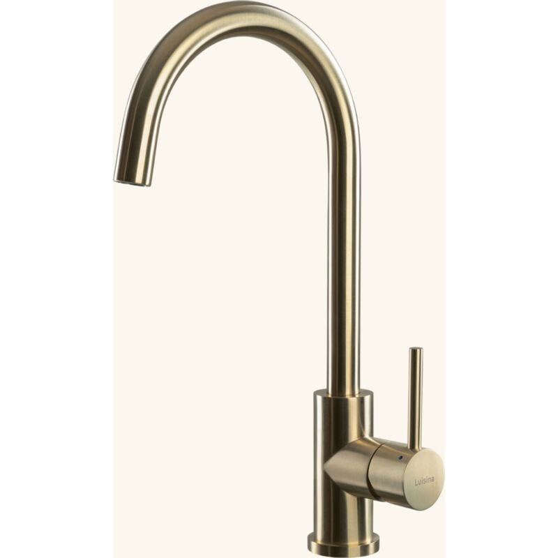 Robinet Luisina inox pvd doré luis