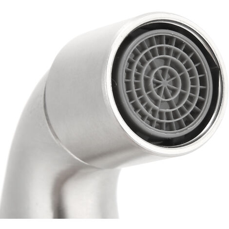 Robinet Machine à Laver 1/2in Acier Inoxydable - Robinet Mono Lumineux Robinet Cuisine & Salle de Bain (Enfichable Mur)