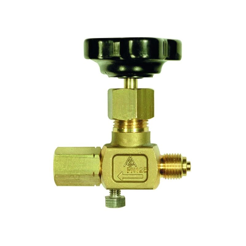 Distrilabo - Robinet à pointeau - 15 mm - mâle-femelle - 400 bar