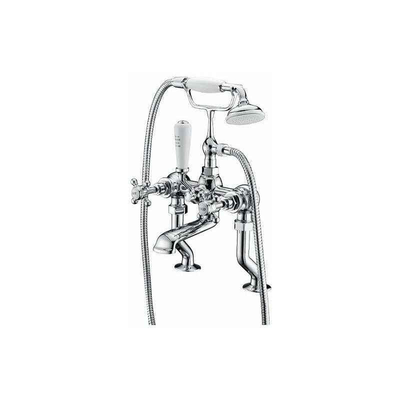 Robinet mélangeur baignoire rétro sur plage canterbury