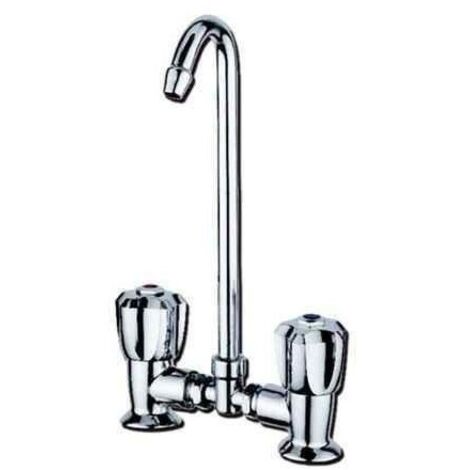 Robinet mélangeur ELKA CHROME pour caravane et camping-car