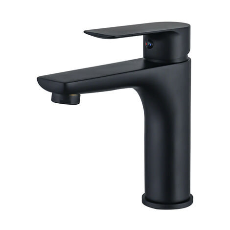 Robinet mélangeur lavabo Adema Sparkle 2.0 noir