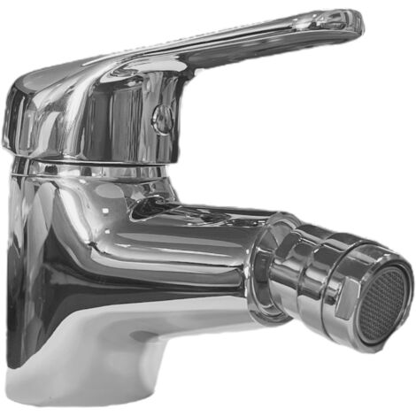 Robinet mélangeur mitigeur pour bidet, standard - chromé