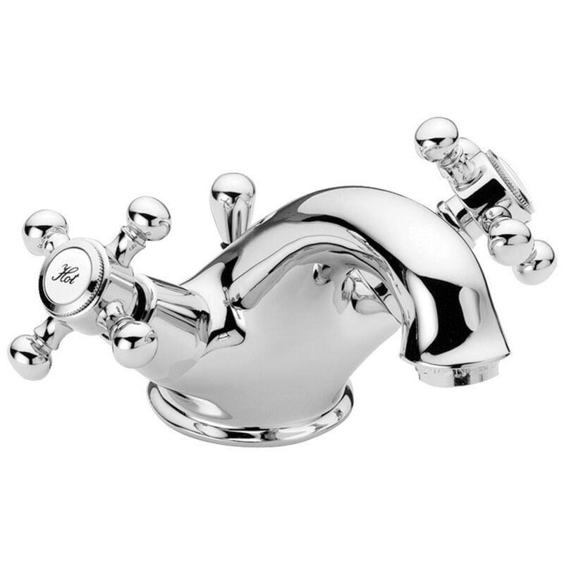 Mitigeur lavabo monotrou Paffoni Viola VLV065CR Chromé - Viola - Vidage automatique 1'1/4