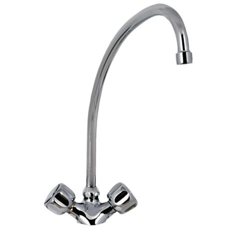 Robinet Mélangeur Monotrou Standard 2 Robinets - Col haut (Ø)18mm - 2 longueurs
