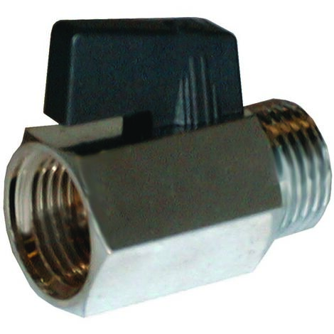Robinets à Boisseau Sphérique Femelle/femelle 3/4" - Laiton Et PTFE - Pression Max 30 Bars, -20°C à +130°C