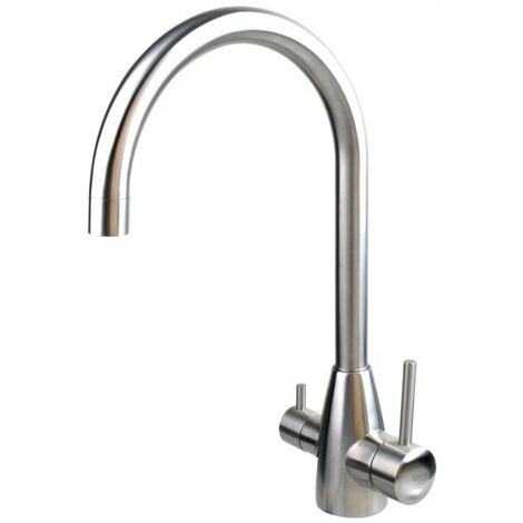 Robinet mitigeur 3 voies inox massif PALACE