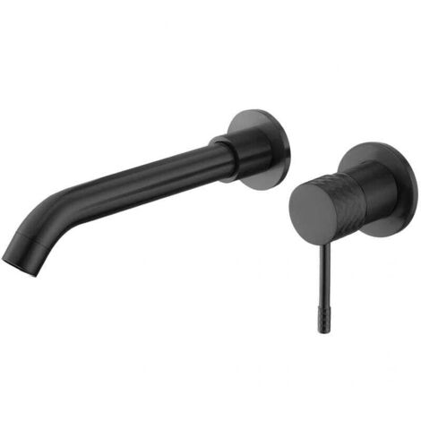 Robinet mitigeur à encastrer PRAGA noir mat