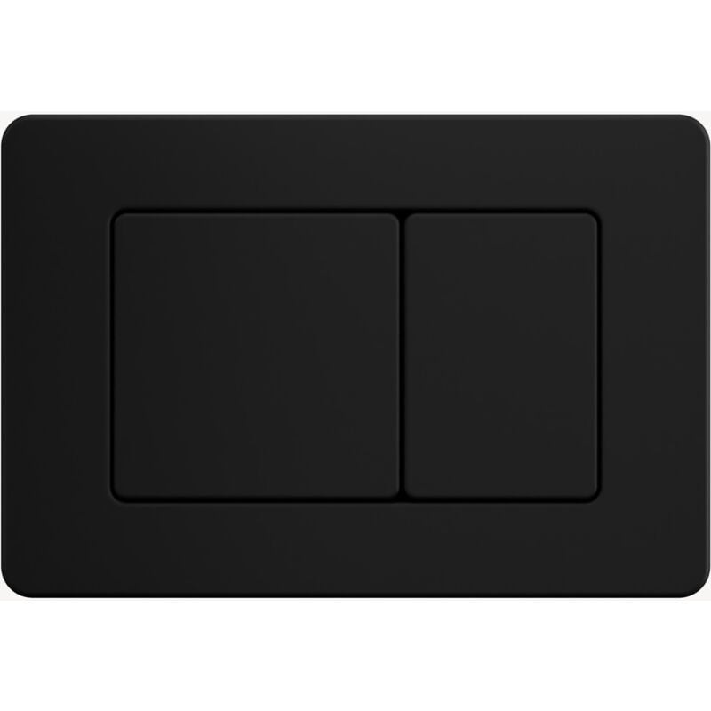 Plaque de déclenchement en acier pour bâti-support Sigma Geberit, Noir mat