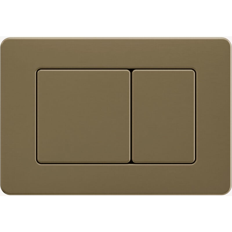 Plaque de déclenchement en acier pour bâti-support Sigma Geberit, Doré brossé