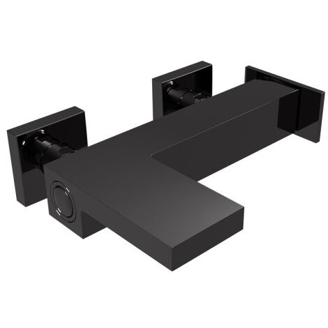 Robinet mitigeur Bain Douche Tabula Chromé Noir - CRISTINA ONDYNA TA10772