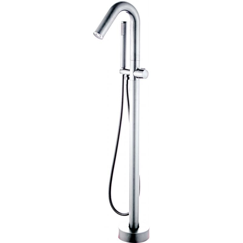 Robinet mitigeur baindouche sur pied pilos chromé