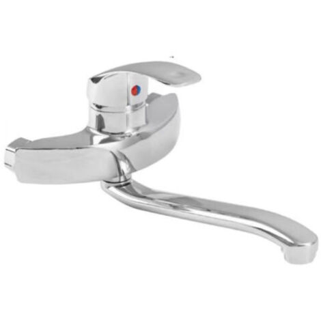ROBINET MITIGEUR CHROME POUR SALLE DE BAIN ET BAIGNOIRE, COMPLET AVEC KIT DE MONTAGE JH-8063