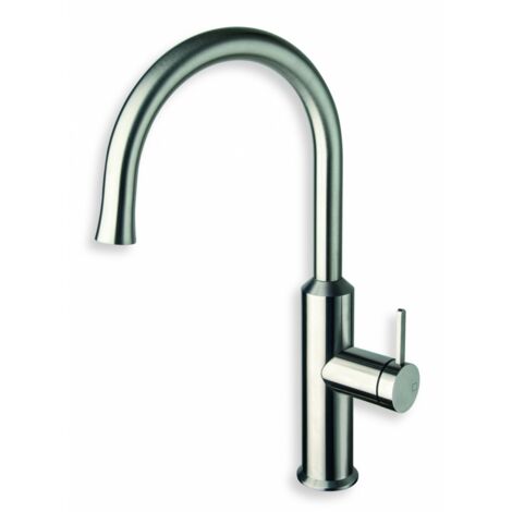 Robinet mitigeur cuisine ALTO 100% inox - Cristina Ondyna KX52528