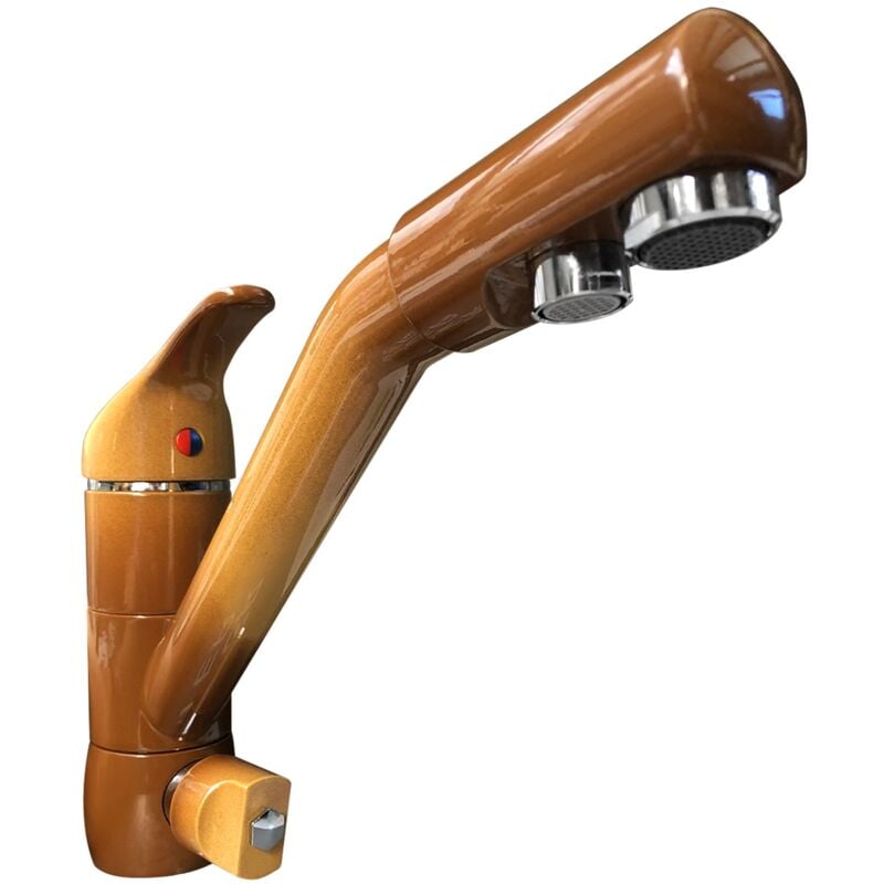 Quadro - Robinet De Cuisine Mitigeur 3 Voies Dauphin Terre De France