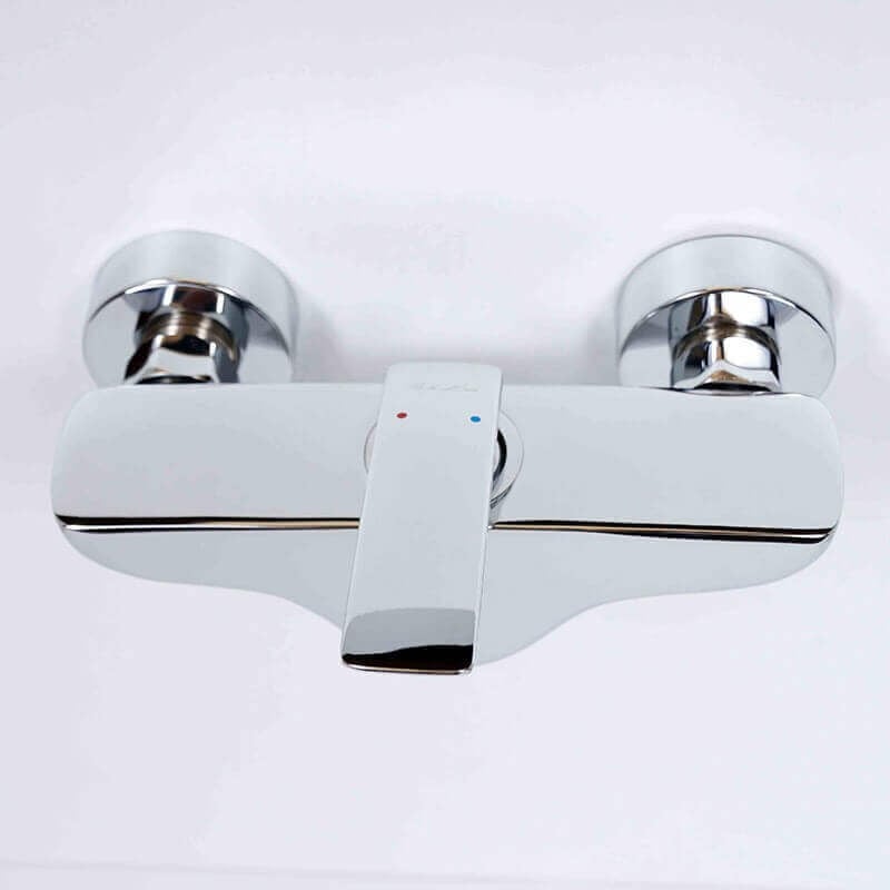 Robinet Mitigeur de Douche Mural - Chromé - Concep't