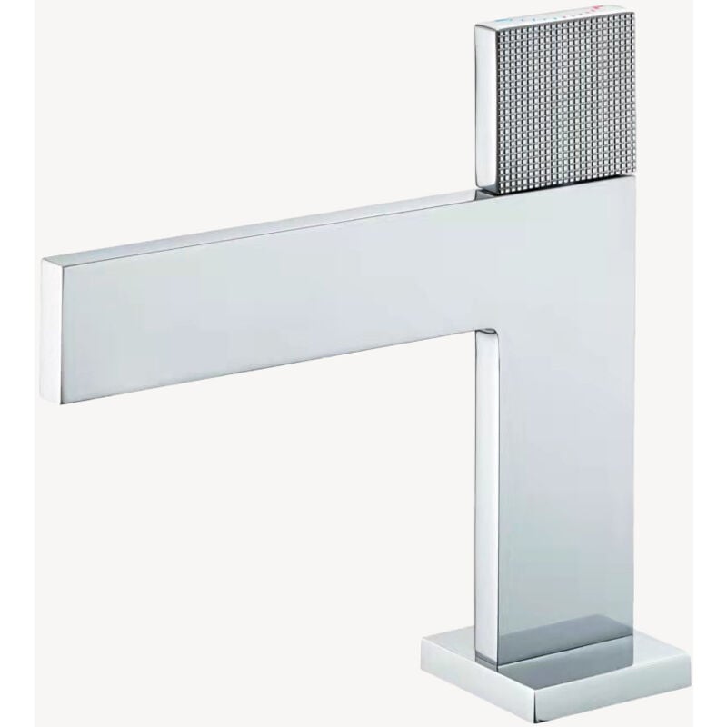 Kroos ® - Robinet mitigeur de lavabo design Chromé - Kyra