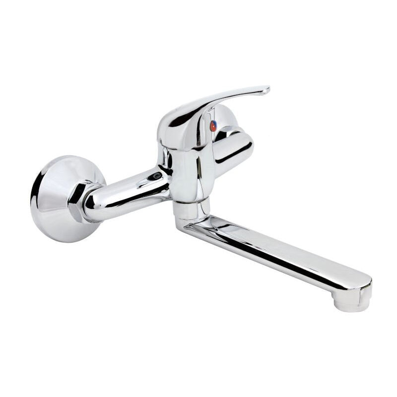 Jardibricodeco - Robinet Mitigeur De Lavabo Mural Nano