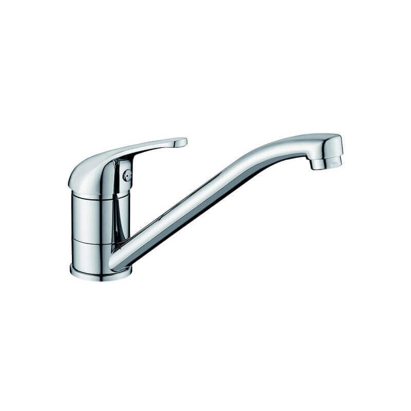 Rue Du Bain - Robinet Mitigeur Evier Bec incliné - Chromé - Classic