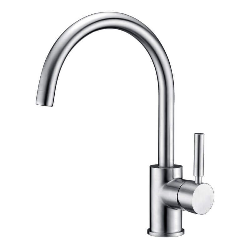 Robinet Mitigeur Evier/Vasque Surélevé - Inox Brossé - Allure