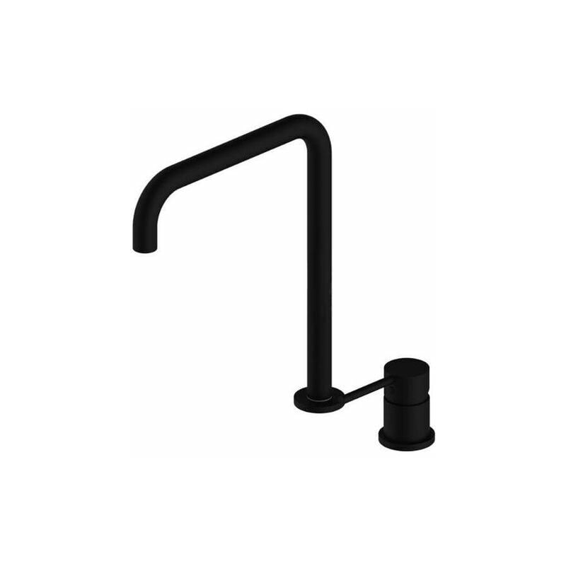 Valaz - Robinet mitigeur lavabo 2 trous orune noir mat