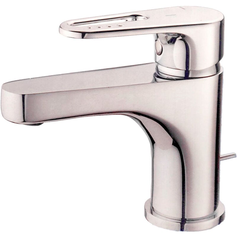 Pro Et Discount - Robinet mitigeur lavabo chromé avec poignée à économie d'eau