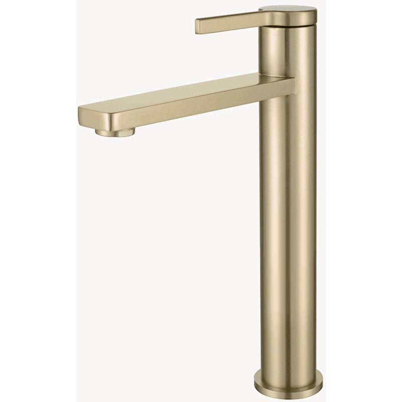 Mitigeur vasque Doré brossé - Mintaka