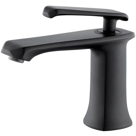 Robinet mitigeur lavabo Noir - Mensae