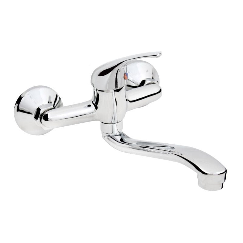 Jardibricodeco - Robinet Mitigeur Mural Pour Lavabo Nano