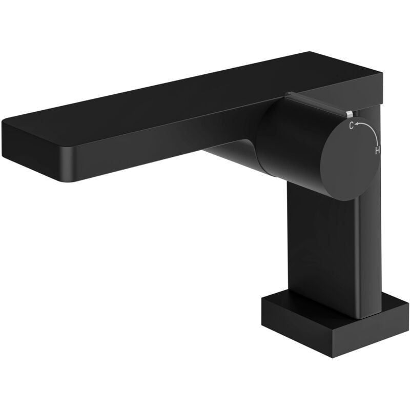 Bernstein - Robinet mitigeur noir pour lavabo ou vasque NT3110B