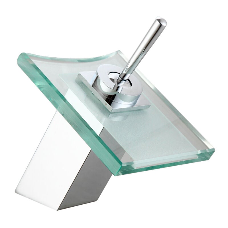 Robinet de lavabo en verre modèle Orquídea