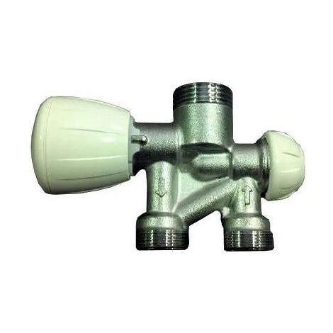 Robinet monotube à plongeur vertical à sonde (non fournie) Giacomini