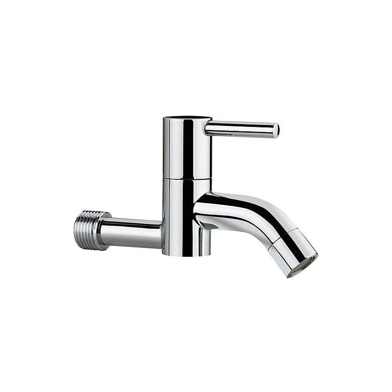 Evenes ® - Robinet mural twin DN15 (1/2) saillie env 120 mm - eau froide