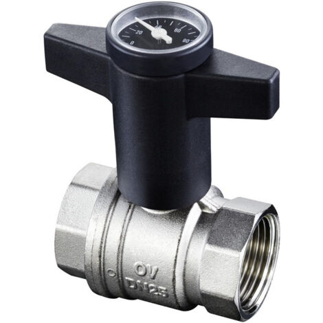 ROBINET OPTIBAL FF DN50avec THERMOMETRE