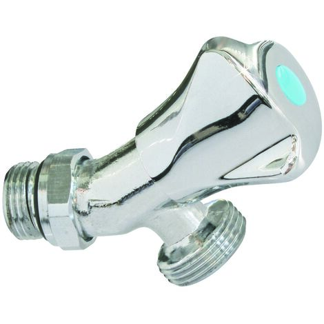 Robinet orientable auto-étanche à clapet pour machine à laver - M1/2" - M3/4