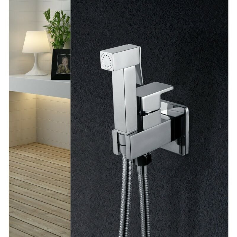 Imex - Robinet de bidet mural encastrable chromé Irlande