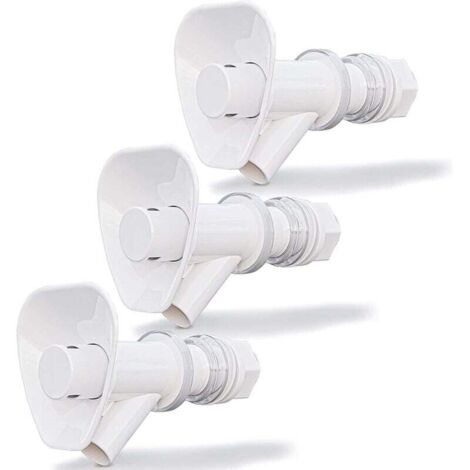 Robinet pour fontaine à eau compatible avec la valve de la fontaine Rubbermaid Gott (lot de 3)