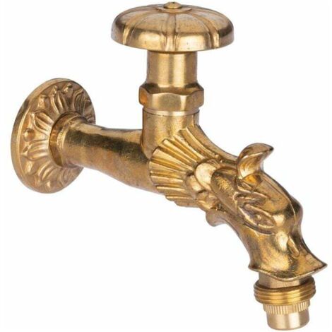 Robinet pour fontaine - Laiton poli