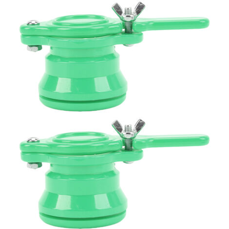 Robinet pour Honey Gate Extracteur Plastique 2pcs Alimentation Sécurité Anti Fuite Vert Apiculture