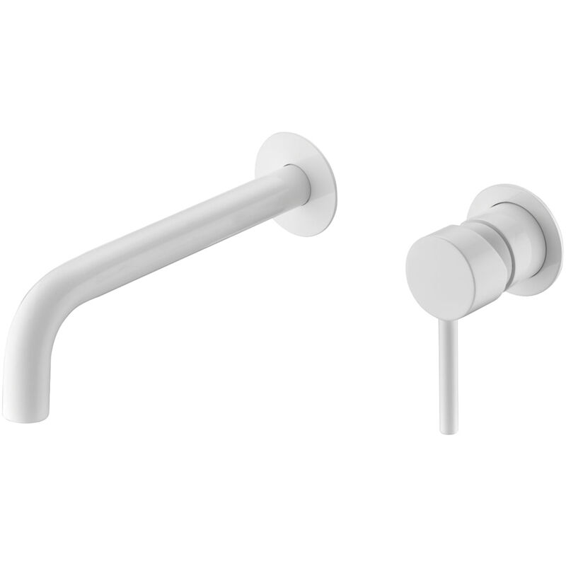 GLT023/BL etna Grifo de Lavabo Empotrado Blanco Mate - ref: GLT023/BL - Imex