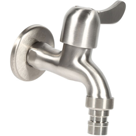 Robinet pour Machine à Laver - 304 Inox, Chrome, G1/2''
