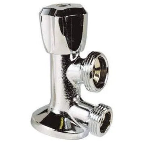 Robinet pour machine à laver, avec applique incorporée