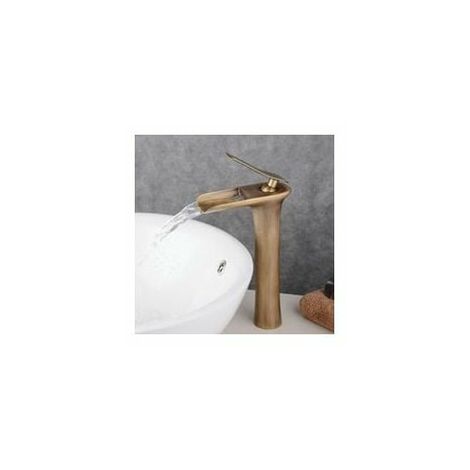 Robinet pour vasque antique laiton Haut Robinet de Lavabo