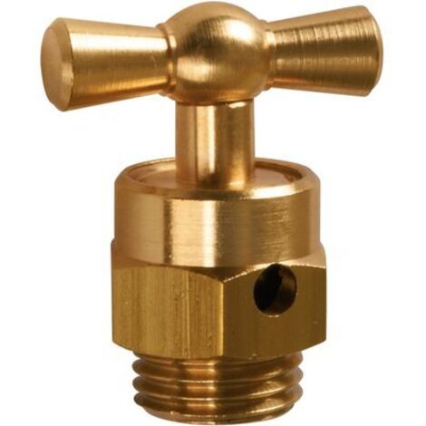 Ecolands – Robinet purgeur nik – Vanne papillon – Genre raccord 2 – Fixation raccord pour systèmes de plomberie – Conception robuste et durable