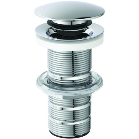 Robinet push-open avec tige non fendue, chromé IDEAL STANDARD