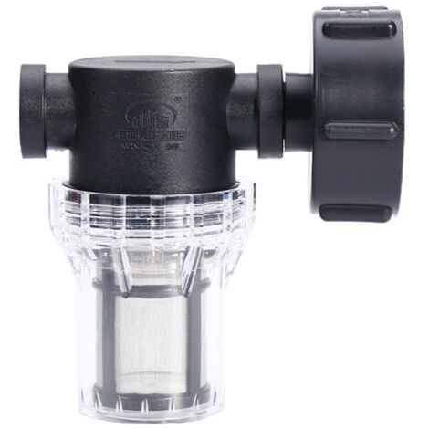 Robinet Raccord Cuve 1000 L, Articulation de Tuyau de Jardin pour Collecteurs d'eau de Pluie avec Fonction de Filtre,S60x6 Adaptateur De Réservoir d'eau IBC (1/2'' Fil intérieur)