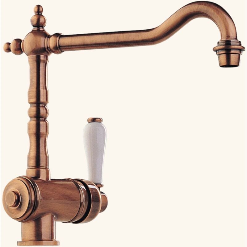 Robinet vintage vieux cuivre MARIUS