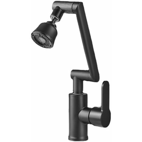 Robinet Rotatif Universel Lavabo Cuisine Salle De Bain Chaud Et Froid Ménage Lavabo Lavabo Robinet