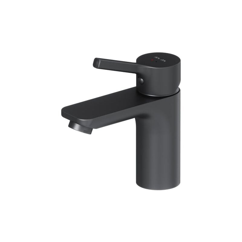 Mitiguer Lavabo Robinet Salle Bain Noir Robinet de Lavabo pour Salle de Bain Mélangeur Lavabo en Laiton - Am.pm
