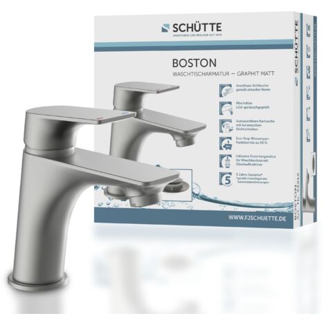 Robinet salle de bain Schütte BOSTON gris